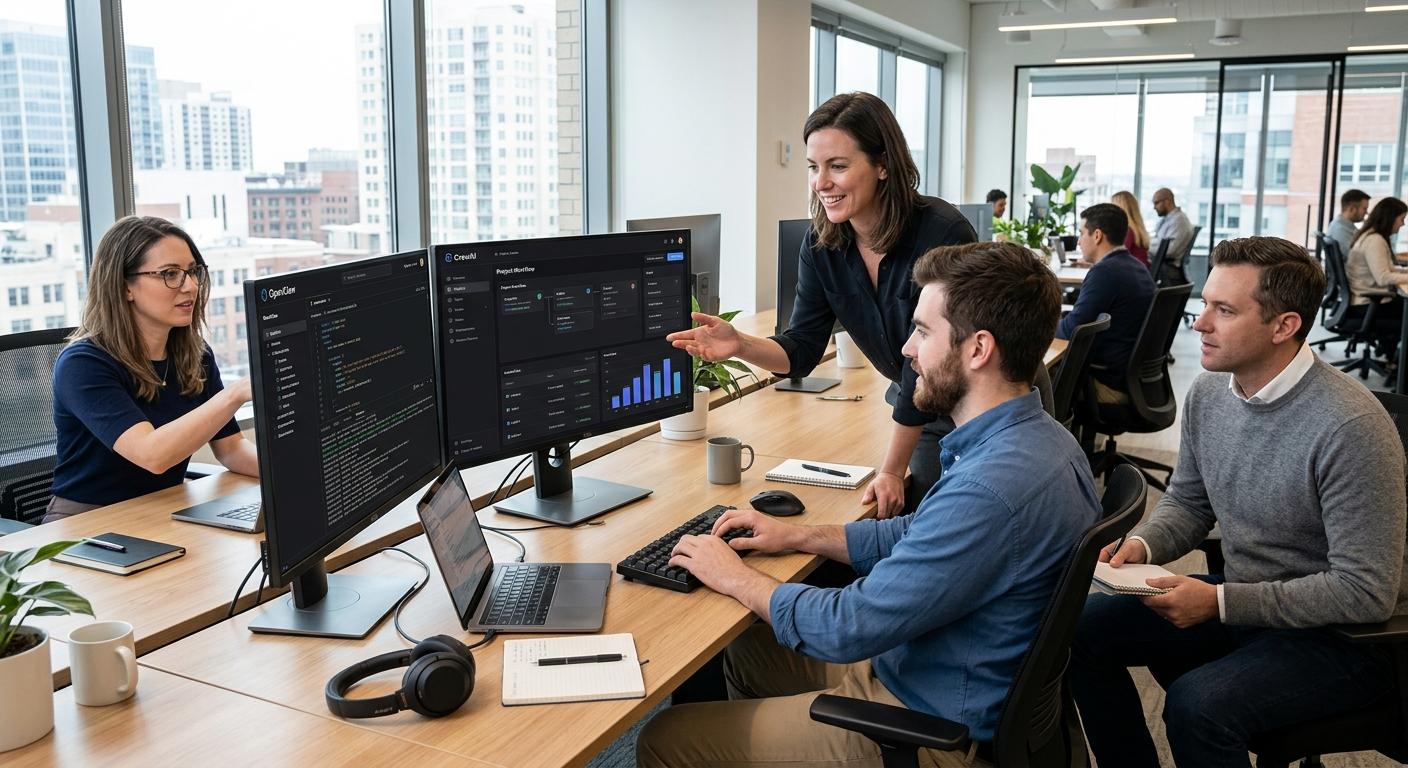 Cómo Integrar OpenClaw y CrewAI en Flujos de Trabajo Reales