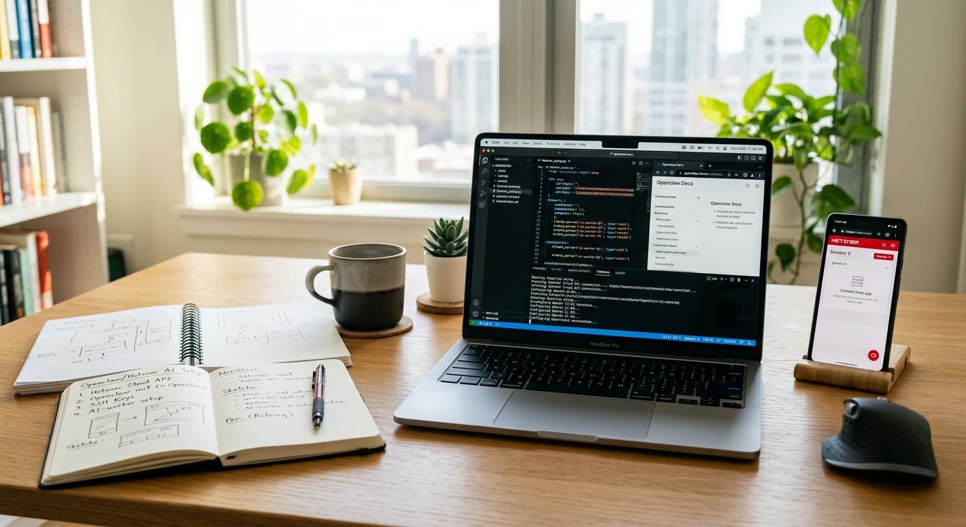 Configuración inicial paso a paso en Openclaw Hetzner