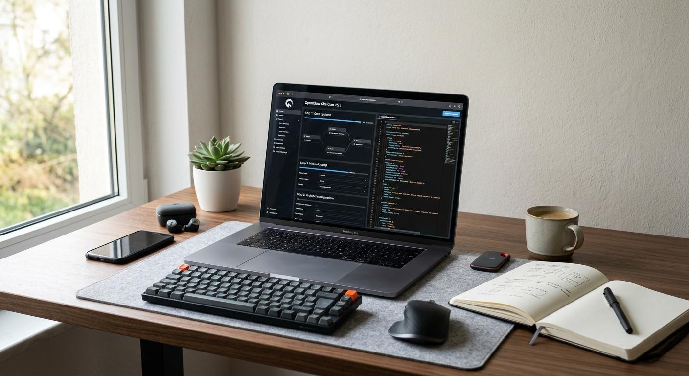 Guía paso a paso para configurar OpenClaw Obsidian
