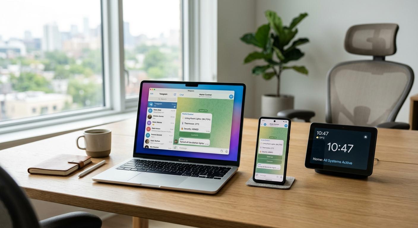 Openclaw Telegram: Alertas Y Control Desde El Móvil 2 Control remoto y gestión de dispositivos vía Telegram