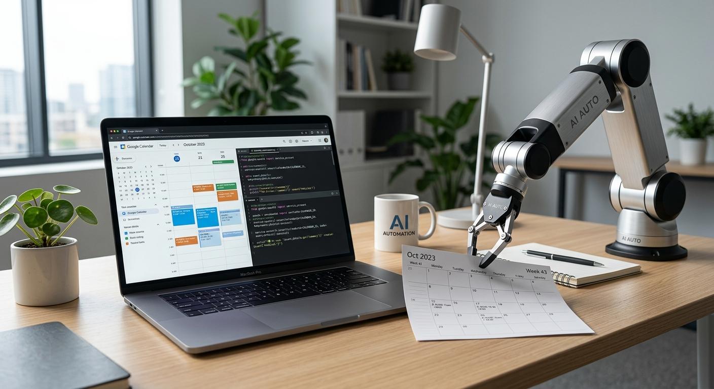 Automatiza tareas repetitivas con OpenClaw y Google Calendar