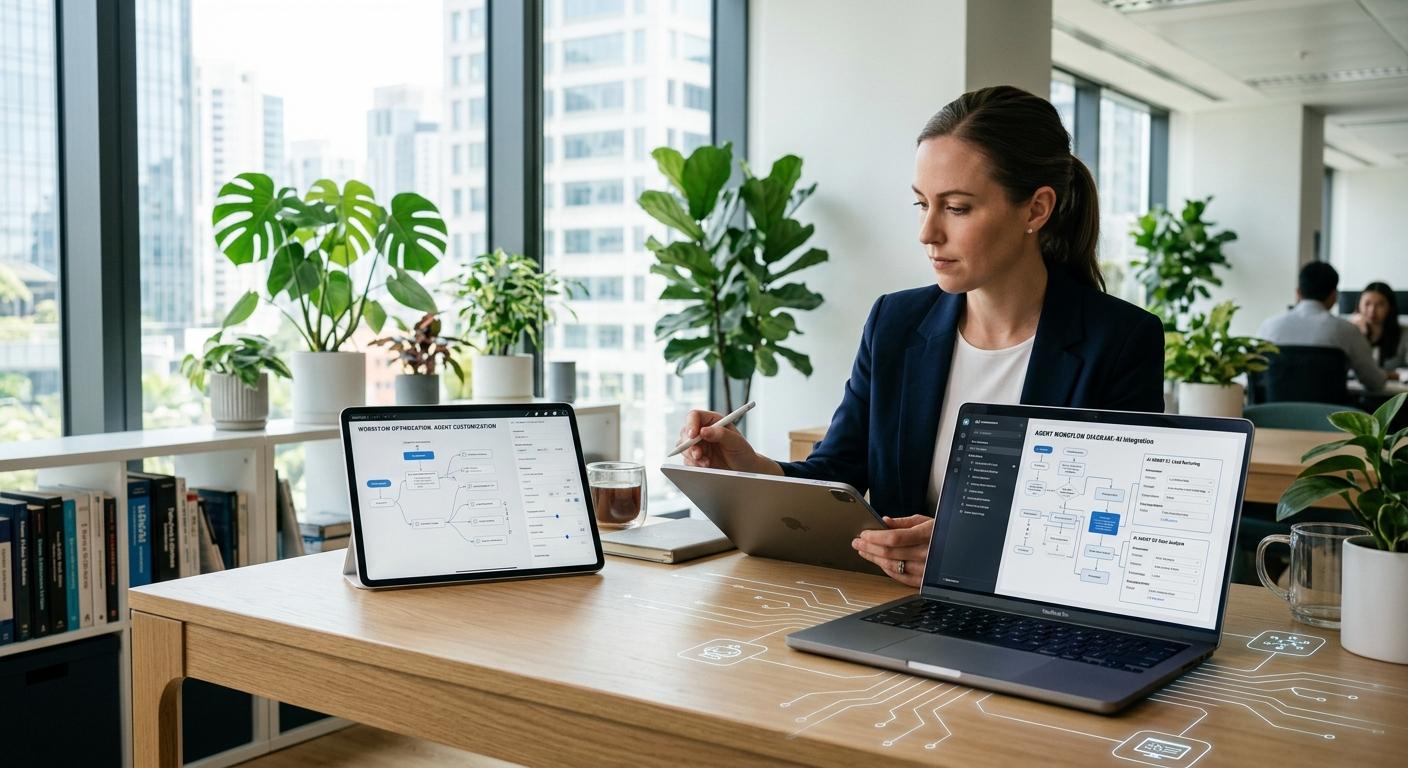 Configuración avanzada: personaliza agentes y flujos de trabajo